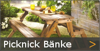 Picknickbank Gartenbank Garnitur Sortiment entdecken
